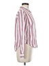 Rails 100% Rayon Stripes Pink Long Sleeve Blouse Size M - photo 4