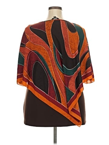 Slim Factor by Investments 3/4 Sleeve Blouse (view 2)