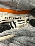 Tory Sport Chevron-herringbone Gray Pullover Sweater Size XS - photo 7