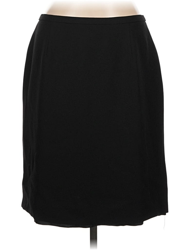 Pre-owned Karen Scott Casual Skirt In Black