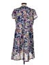 Roller Rabbit 100% Cotton Print Blue Casual Dress Size S - photo 2