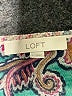 Ann Taylor LOFT Paisley Teal Pullover Sweater Size L - photo 7