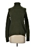 J.Crew Solid Green Turtleneck Sweater Size XXS - photo 1