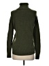 J.Crew Solid Green Turtleneck Sweater Size XXS - photo 2