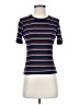 FRAME Blue Short Sleeve Turtleneck Size S - photo 1
