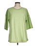 Unbranded Green 3/4 Sleeve T-Shirt Size M - photo 1