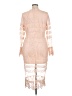 Boohoo 100% Polyester Tan Cocktail Dress Size 16 - photo 2