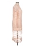 Boohoo 100% Polyester Tan Cocktail Dress Size 16 - photo 4