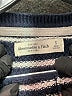 Abercrombie & Fitch Stripes Blue Pullover Sweater Size S - photo 7