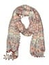 Unbranded Paisley Orange Brown Scarf One size - photo 1