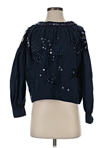 Pankaj & Nidhi Long Sleeve Blouse (view 1)