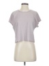Altar'd State Tweed Silver Short Sleeve T-Shirt Size S - photo 1