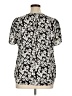 Daniel Rainn Black Short Sleeve Blouse Size XL - photo 2