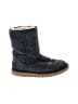 Ugg 100% Leather Black Boots Size 7 - photo 1