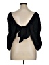 Express Black 3/4 Sleeve Top Size XL - photo 2