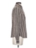 Tory Burch Houndstooth Brown Long Sleeve Blouse Size 4 - photo 4