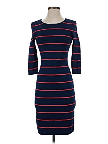 Pink Tartan Casual Dress (view 1)