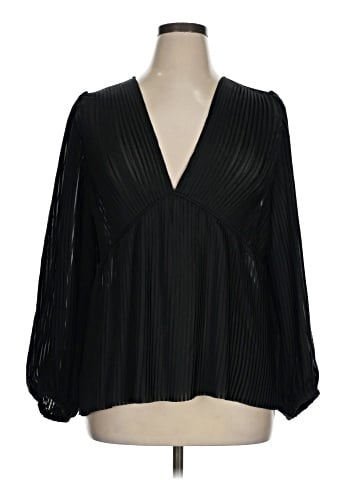 Banana Republic Factory Store Long Sleeve Blouse (view 1)