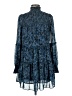 Olivaceous 100% Polyester Blue Casual Dress Size M - photo 2