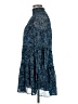 Olivaceous 100% Polyester Blue Casual Dress Size M - photo 5