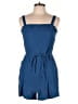 Gap Solid Blue Romper Size L - photo 1