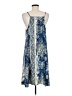 GARYGRAHAM422 100% Polyester Paisley Blue Casual Dress Size M - photo 2