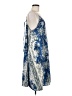 GARYGRAHAM422 100% Polyester Paisley Blue Casual Dress Size M - photo 4
