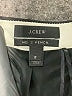 J.Crew 100% Wool Solid Black Wool Skirt Size 8 - photo 4