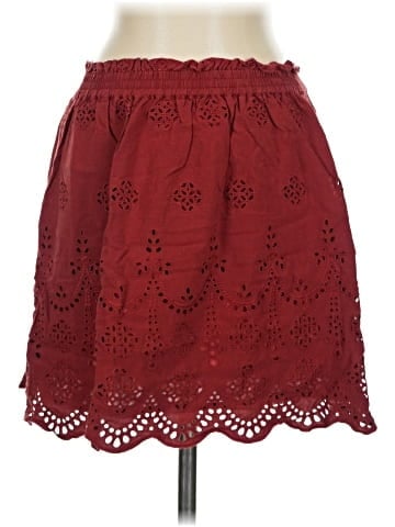Madewell Eyelet Mini Skirt (view 1)