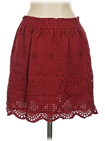 Madewell Eyelet Mini Skirt (view 2)