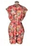 Athleta Floral Orange Romper Size L - photo 2