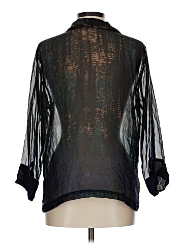 Chico's Design 3/4 Sleeve Silk Top (view 2)