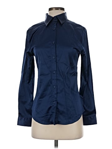 Unbranded Long Sleeve Silk Top (view 1)