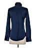 Unbranded Blue Long Sleeve Silk Top Size XXS - photo 2