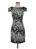 Tibi 100% Cotton Animal Print Black Cocktail Dress Size 4 - photo 1