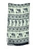 Unbranded Paisley Green Blue Scarf One size - photo 2