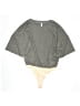 Wishlist Gray 3/4 Sleeve Top Size M - photo 1