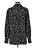 Sanctuary 100% Polyester Polka Dots Black Long Sleeve Blouse Size L - photo 2