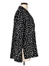 Sanctuary 100% Polyester Polka Dots Black Long Sleeve Blouse Size L - photo 4