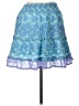 Vineyard Vines Paisley Blue Casual Skirt Size L - photo 1