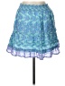 Vineyard Vines Paisley Blue Casual Skirt Size L - photo 2