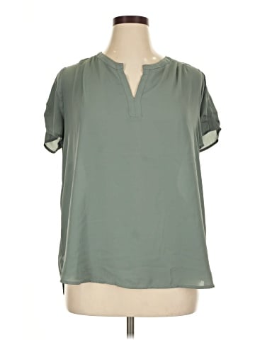 Pleione Short Sleeve Blouse (view 1)