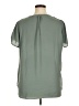 Pleione 100% Polyester Green Short Sleeve Blouse Size XL - photo 2