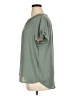 Pleione 100% Polyester Green Short Sleeve Blouse Size XL - photo 5