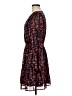 Aqua 100% Polyester Floral Black Casual Dress Size M - photo 5