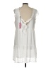 Andree by UNIT 100% Polyester White Casual Dress Size L - photo 2
