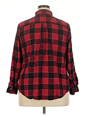 St. John's Bay Long Sleeve Button-Down Shirt (view 2)