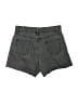 Blue B Graphic Gray Denim Shorts Size M - photo 2