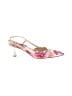 Nine West Floral Pink Heels Size 8 - photo 1