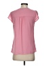 Express Pink Short Sleeve Blouse Size XS - photo 2